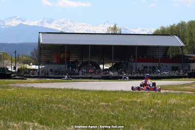 16 & 17/04/2022 : 3ème manche du Championnat du Sud 2022 au circuit d’Aigues-Vives (photos Stéphane Agnus) 2022 — karting