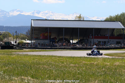 16 & 17/04/2022 : 3ème manche du Championnat du Sud 2022 au circuit d’Aigues-Vives (photos Stéphane Agnus) 2022 — karting