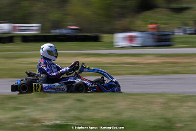 16 & 17/04/2022 : 3ème manche du Championnat du Sud 2022 au circuit d’Aigues-Vives (photos Stéphane Agnus) 2022 — karting