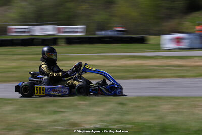 16 & 17/04/2022 : 3ème manche du Championnat du Sud 2022 au circuit d’Aigues-Vives (photos Stéphane Agnus) 2022 — karting