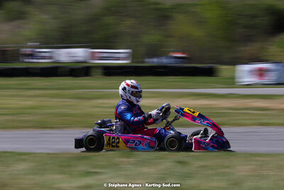 16 & 17/04/2022 : 3ème manche du Championnat du Sud 2022 au circuit d’Aigues-Vives (photos Stéphane Agnus) 2022 — karting