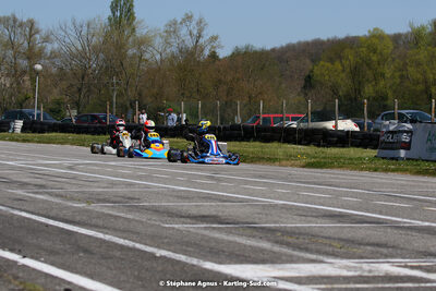 16 & 17/04/2022 : 3ème manche du Championnat du Sud 2022 au circuit d’Aigues-Vives (photos Stéphane Agnus) 2022 — karting