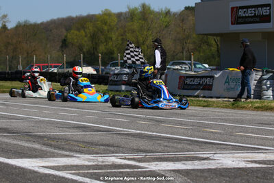 16 & 17/04/2022 : 3ème manche du Championnat du Sud 2022 au circuit d’Aigues-Vives (photos Stéphane Agnus) 2022 — karting