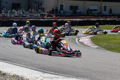16 & 17/04/2022 : 3ème manche du Championnat du Sud 2022 au circuit d’Aigues-Vives (photos Stéphane Agnus) 2022 — karting