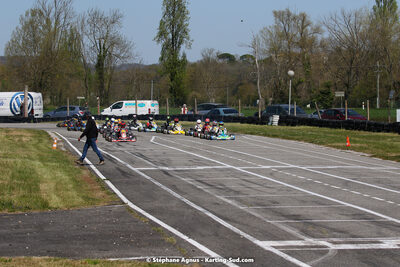 16 & 17/04/2022 : 3ème manche du Championnat du Sud 2022 au circuit d’Aigues-Vives (photos Stéphane Agnus) 2022 — karting