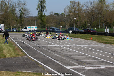 16 & 17/04/2022 : 3ème manche du Championnat du Sud 2022 au circuit d’Aigues-Vives (photos Stéphane Agnus) 2022 — karting