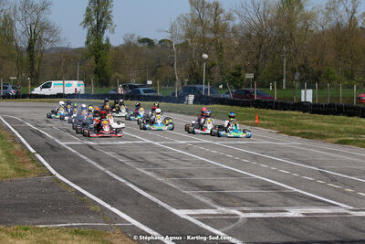 16 & 17/04/2022 : 3ème manche du Championnat du Sud 2022 au circuit d’Aigues-Vives (photos Stéphane Agnus) 2022 — karting