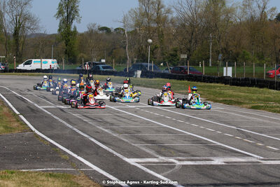 16 & 17/04/2022 : 3ème manche du Championnat du Sud 2022 au circuit d’Aigues-Vives (photos Stéphane Agnus) 2022 — karting
