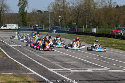 16 & 17/04/2022 : 3ème manche du Championnat du Sud 2022 au circuit d’Aigues-Vives (photos Stéphane Agnus) 2022 — karting