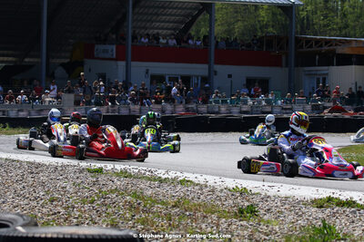 16 & 17/04/2022 : 3ème manche du Championnat du Sud 2022 au circuit d’Aigues-Vives (photos Stéphane Agnus) 2022 — karting