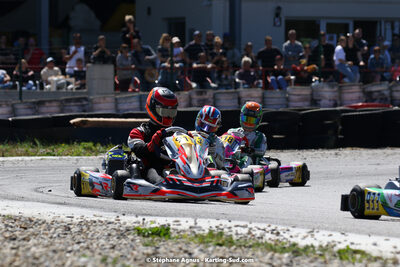 16 & 17/04/2022 : 3ème manche du Championnat du Sud 2022 au circuit d’Aigues-Vives (photos Stéphane Agnus) 2022 — karting
