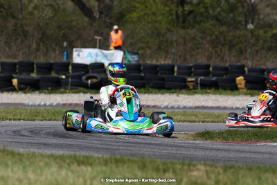 16 & 17/04/2022 : 3ème manche du Championnat du Sud 2022 au circuit d’Aigues-Vives (photos Stéphane Agnus) 2022 — karting