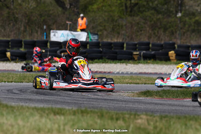 16 & 17/04/2022 : 3ème manche du Championnat du Sud 2022 au circuit d’Aigues-Vives (photos Stéphane Agnus) 2022 — karting