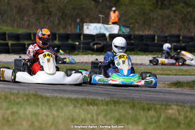 16 & 17/04/2022 : 3ème manche du Championnat du Sud 2022 au circuit d’Aigues-Vives (photos Stéphane Agnus) 2022 — karting