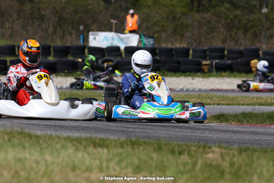 16 & 17/04/2022 : 3ème manche du Championnat du Sud 2022 au circuit d’Aigues-Vives (photos Stéphane Agnus) 2022 — karting