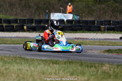 16 & 17/04/2022 : 3ème manche du Championnat du Sud 2022 au circuit d’Aigues-Vives (photos Stéphane Agnus) 2022 — karting