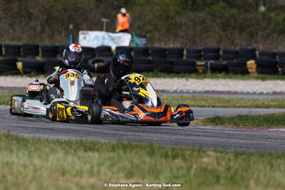 16 & 17/04/2022 : 3ème manche du Championnat du Sud 2022 au circuit d’Aigues-Vives (photos Stéphane Agnus) 2022 — karting