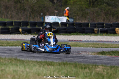 16 & 17/04/2022 : 3ème manche du Championnat du Sud 2022 au circuit d’Aigues-Vives (photos Stéphane Agnus) 2022 — karting