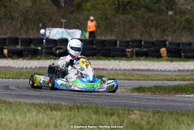 16 & 17/04/2022 : 3ème manche du Championnat du Sud 2022 au circuit d’Aigues-Vives (photos Stéphane Agnus) 2022 — karting