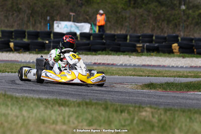 16 & 17/04/2022 : 3ème manche du Championnat du Sud 2022 au circuit d’Aigues-Vives (photos Stéphane Agnus) 2022 — karting