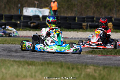 16 & 17/04/2022 : 3ème manche du Championnat du Sud 2022 au circuit d’Aigues-Vives (photos Stéphane Agnus) 2022 — karting