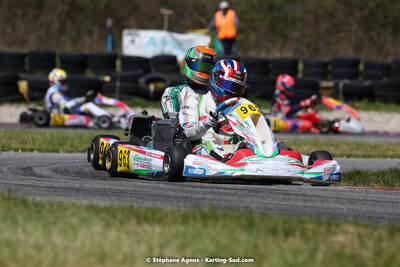 16 & 17/04/2022 : 3ème manche du Championnat du Sud 2022 au circuit d’Aigues-Vives (photos Stéphane Agnus) 2022 — karting