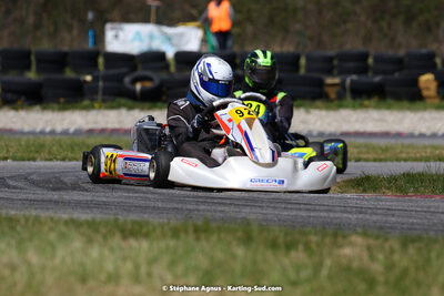 16 & 17/04/2022 : 3ème manche du Championnat du Sud 2022 au circuit d’Aigues-Vives (photos Stéphane Agnus) 2022 — karting