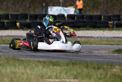 16 & 17/04/2022 : 3ème manche du Championnat du Sud 2022 au circuit d’Aigues-Vives (photos Stéphane Agnus) 2022 — karting
