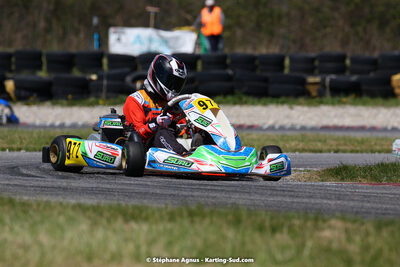 16 & 17/04/2022 : 3ème manche du Championnat du Sud 2022 au circuit d’Aigues-Vives (photos Stéphane Agnus) 2022 — karting