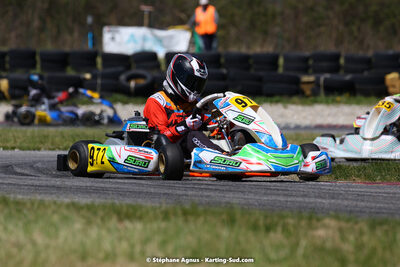 16 & 17/04/2022 : 3ème manche du Championnat du Sud 2022 au circuit d’Aigues-Vives (photos Stéphane Agnus) 2022 — karting
