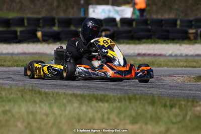 16 & 17/04/2022 : 3ème manche du Championnat du Sud 2022 au circuit d’Aigues-Vives (photos Stéphane Agnus) 2022 — karting