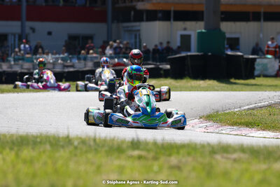 16 & 17/04/2022 : 3ème manche du Championnat du Sud 2022 au circuit d’Aigues-Vives (photos Stéphane Agnus) 2022 — karting
