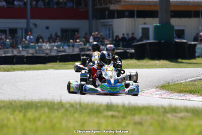 16 & 17/04/2022 : 3ème manche du Championnat du Sud 2022 au circuit d’Aigues-Vives (photos Stéphane Agnus) 2022 — karting