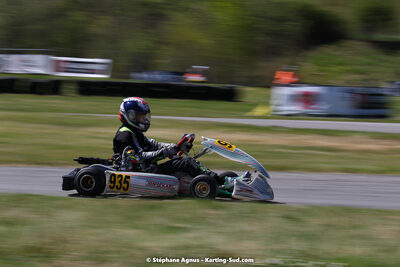 16 & 17/04/2022 : 3ème manche du Championnat du Sud 2022 au circuit d’Aigues-Vives (photos Stéphane Agnus) 2022 — karting