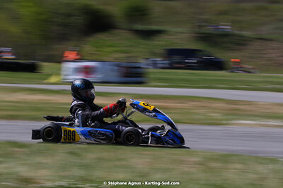 16 & 17/04/2022 : 3ème manche du Championnat du Sud 2022 au circuit d’Aigues-Vives (photos Stéphane Agnus) 2022 — karting