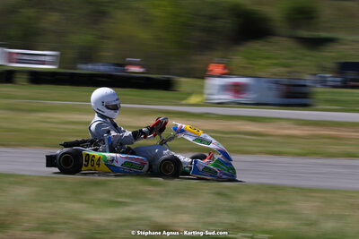 16 & 17/04/2022 : 3ème manche du Championnat du Sud 2022 au circuit d’Aigues-Vives (photos Stéphane Agnus) 2022 — karting