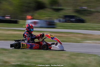 16 & 17/04/2022 : 3ème manche du Championnat du Sud 2022 au circuit d’Aigues-Vives (photos Stéphane Agnus) 2022 — karting