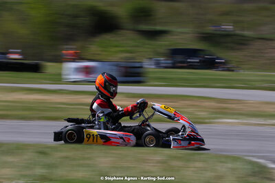 16 & 17/04/2022 : 3ème manche du Championnat du Sud 2022 au circuit d’Aigues-Vives (photos Stéphane Agnus) 2022 — karting