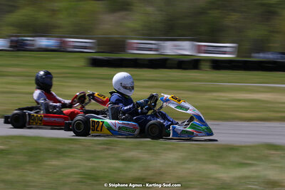 16 & 17/04/2022 : 3ème manche du Championnat du Sud 2022 au circuit d’Aigues-Vives (photos Stéphane Agnus) 2022 — karting