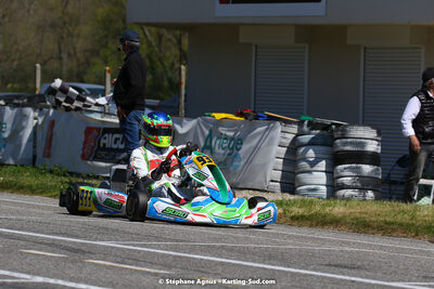 16 & 17/04/2022 : 3ème manche du Championnat du Sud 2022 au circuit d’Aigues-Vives (photos Stéphane Agnus) 2022 — karting