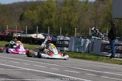 16 & 17/04/2022 : 3ème manche du Championnat du Sud 2022 au circuit d’Aigues-Vives (photos Stéphane Agnus) 2022 — karting