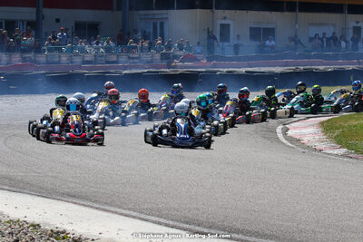16 & 17/04/2022 : 3ème manche du Championnat du Sud 2022 au circuit d’Aigues-Vives (photos Stéphane Agnus) 2022 — karting