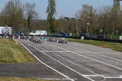 16 & 17/04/2022 : 3ème manche du Championnat du Sud 2022 au circuit d’Aigues-Vives (photos Stéphane Agnus) 2022 — karting