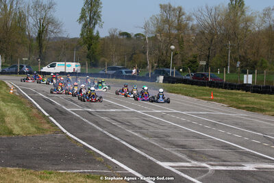16 & 17/04/2022 : 3ème manche du Championnat du Sud 2022 au circuit d’Aigues-Vives (photos Stéphane Agnus) 2022 — karting