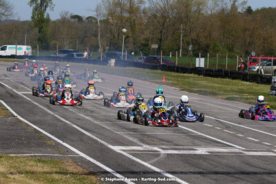 16 & 17/04/2022 : 3ème manche du Championnat du Sud 2022 au circuit d’Aigues-Vives (photos Stéphane Agnus) 2022 — karting