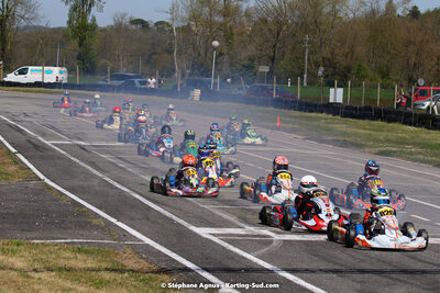 16 & 17/04/2022 : 3ème manche du Championnat du Sud 2022 au circuit d’Aigues-Vives (photos Stéphane Agnus) 2022 — karting
