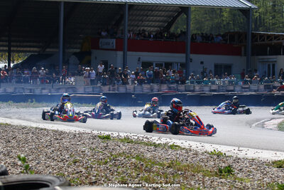 16 & 17/04/2022 : 3ème manche du Championnat du Sud 2022 au circuit d’Aigues-Vives (photos Stéphane Agnus) 2022 — karting