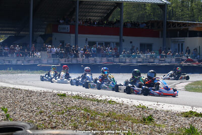 16 & 17/04/2022 : 3ème manche du Championnat du Sud 2022 au circuit d’Aigues-Vives (photos Stéphane Agnus) 2022 — karting