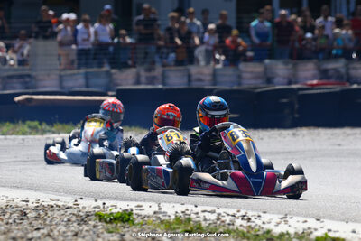 16 & 17/04/2022 : 3ème manche du Championnat du Sud 2022 au circuit d’Aigues-Vives (photos Stéphane Agnus) 2022 — karting