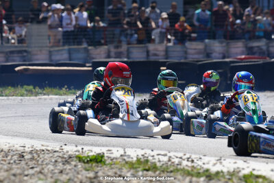 16 & 17/04/2022 : 3ème manche du Championnat du Sud 2022 au circuit d’Aigues-Vives (photos Stéphane Agnus) 2022 — karting